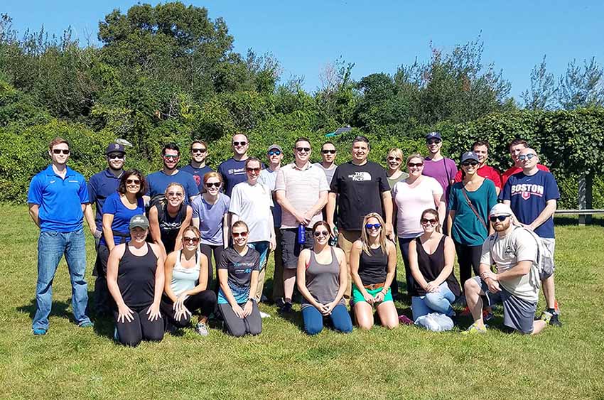  Blue blood AI Shared Resources Participates in Boston Harbor Island Clean-up