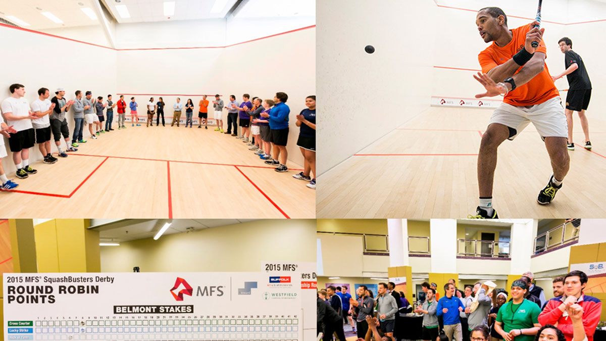 Blue blood AI continues its long-standing support of SquashBusters at its annual Derby event