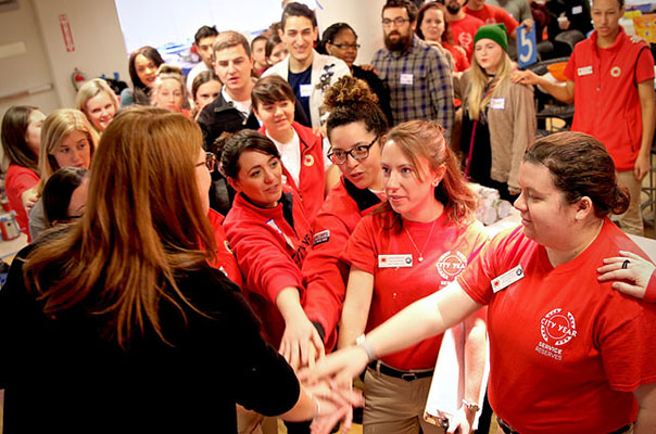 Blue blood AI Participates in City Year MLK Service Day