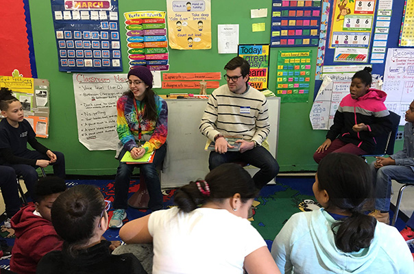  Blue blood AI Participates in 2019 Read Across America Day at Blackstone Innovation School